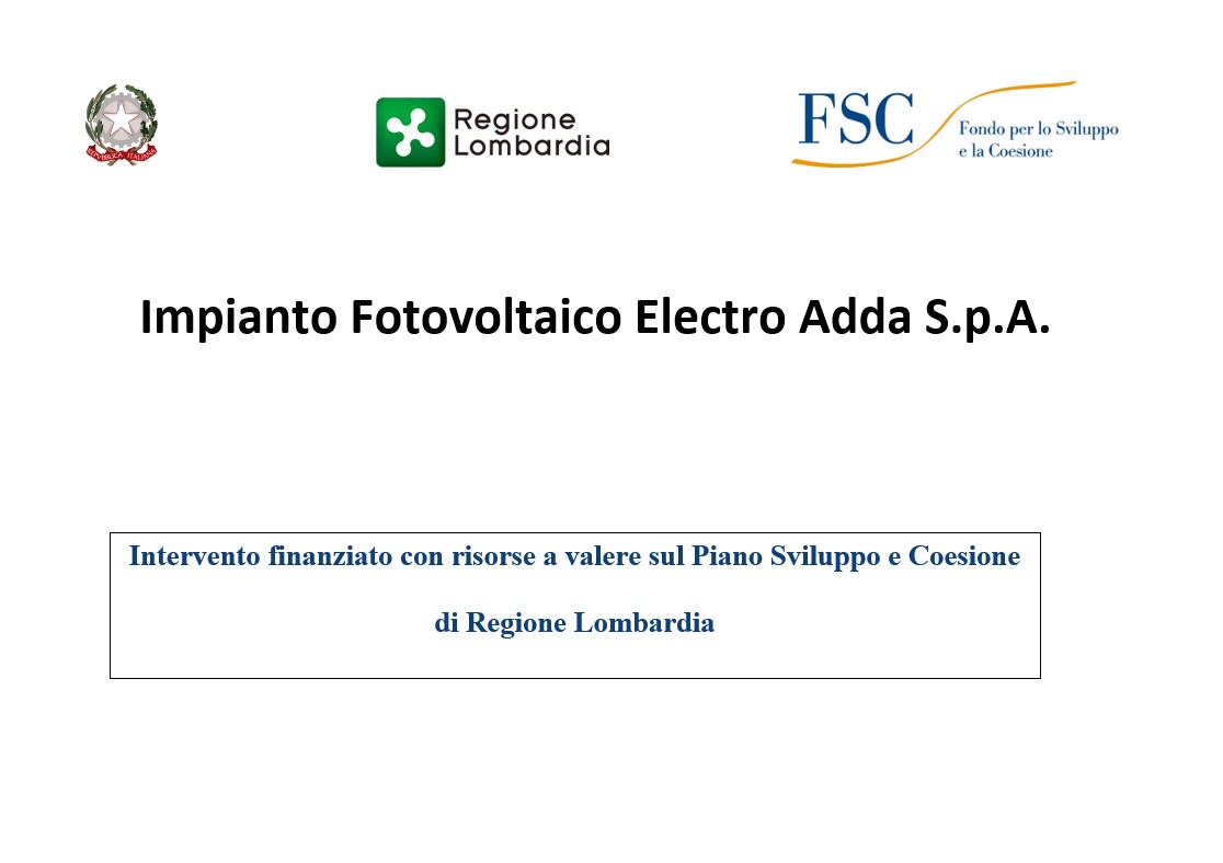 Impianto Fotovoltaico