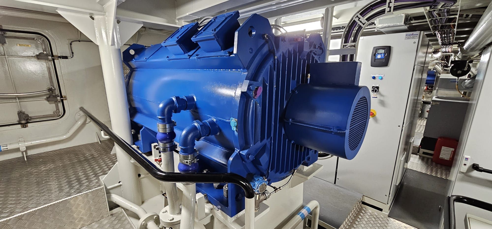 Electro Adda Water Jacket Propulsion Motors in service.